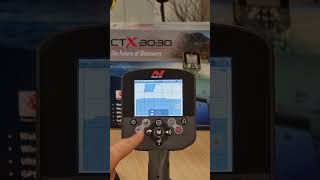 Minelab CTX 3030 Контролен панел [upl. by Gnagflow]