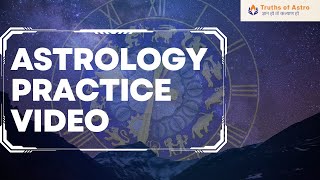 Astrology Practice Video  Astrologer Meenu Singh  Astrology online classes  Astrology Course [upl. by Olshausen459]