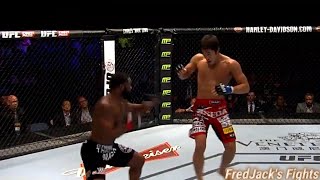 Tyron Woodley vs Dong Hyun Kim Highlights Ferocious TKO ufc [upl. by Coady]