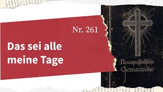 AGB 261  Das sei alle meine Tage [upl. by Suirred]