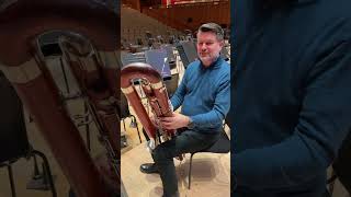 Contrabassoon – What is the lowest note you can play bassoon orchestra classicalmusic [upl. by Fuller]