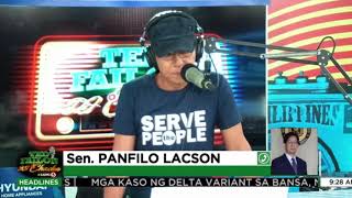 Ping Lacson Panayam sa Radyo 5 Ted Failon at DJ Chacha  July 26 2021 [upl. by Cinemod874]