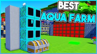 How To Make The BEST Aqustone Farm In Block Tycoon ROBLOX [upl. by Benjamin]