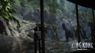 King Kong 360 3D Return to Skull Island Full HD Experience Universal Studios Hollywood Studio Tour [upl. by Welsh781]