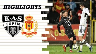 Highlights Matchday 24  KAS Eupen vs KV Mechelen [upl. by Annod]