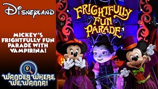 Frightfully Fun Parade With Vampirina At Disneyland [upl. by Kamila]