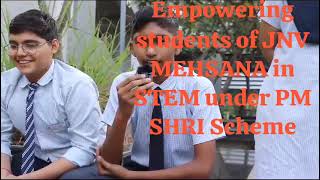 PM SHRI JNV MEHSANA STUDENTS VISIT TO IIT GANDHINAGAR [upl. by Vtehsta]