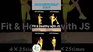 Fat burning exercises at hometrendingshorts shorts ytshortsexercisesyoga weightlose [upl. by Mirabel93]