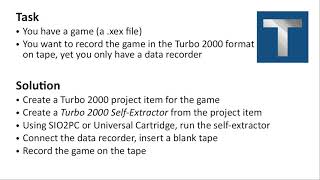 TURGEN  Demonstration of the Turbo 2000 SelfExtractor [upl. by Tunk]