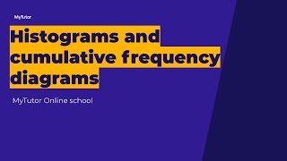 Histograms and cumulative frequency diagrams  live group tutorial  GCSE Maths [upl. by Joselow]