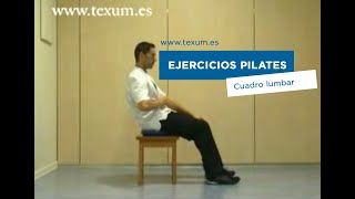 Ejercicio de Pilates para Lumbares [upl. by Sowell352]