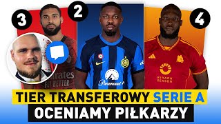 RANKING transferów w SERIE A J RUSINEK ocenia 20 PIŁKARZY BRAK 6ek i zaskakująca JEDYNKA [upl. by Ane]