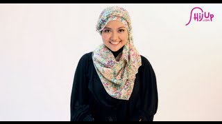 Hijab Tutorial Style 29 by HIJUPcom [upl. by Ibson]