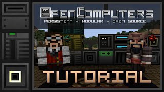 OpenComputers v13 Tutorial 1 Blocks and Items English [upl. by Dex]