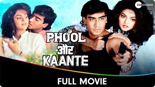 Phool Aur Kaante  Hindi Full Movie  Ajay Devgan Madhoo Aruna Irani Jagdeep Amrish Puri [upl. by Esyak]