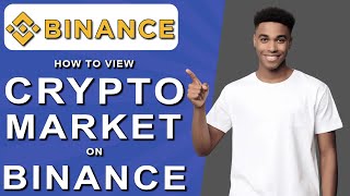 How to view crypto market data on binance 2024 [upl. by Amsirak673]