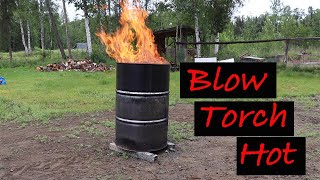 How to Make a Burn Barrel and a Lid  Easy Tips and Tricks [upl. by Moberg]