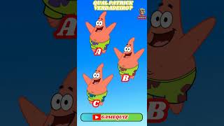 👀 QUIZ DESAFIO VISUAL BOB ESPONJA 🌊🧽 gamequiz quiz bobesponja shorts shortsvideo [upl. by Cogswell]