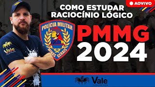 Como Estudar Raciocínio Lógico para PMMG 2024  Prof Dêner Rocha [upl. by Okier629]