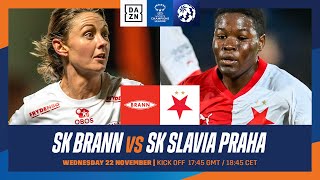 SK Brann vs Slavia Praha  UEFA Womens Champions League 202324 Hrací Den 2 Přímý Přenos [upl. by Angadreme]