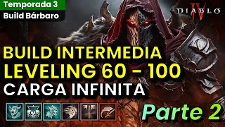 Build BARBARO 1 a 100 Temporada 3 Diablo 4  Parte 22 [upl. by Yleme696]