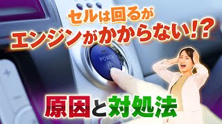 車のセルは回るがエンジンがかからない場合は故障？注意すべき点を解説 [upl. by Kopans342]