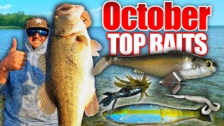 Youd be a FOOL to Fish WITHOUT these Baits in October Top 5 October Bass Fishing Baits [upl. by Llekcm719]