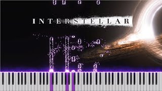 Hans Zimmer  Interstellar Main Theme  Easy Version [upl. by Phene]