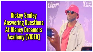 Answering Questions At Disney Dreamers Academy [upl. by Cardon388]