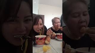 vlog2 mukbang lapaz batchoy 🤤😋 [upl. by Alih]