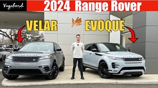 Velar vs Evoque  Range Rover 2024 Comparison video [upl. by Gnak]