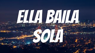 Eslabon Armado Peso Pluma  Ella Baila Sola Letra Lyrics  Letra Mix [upl. by Laerdna]