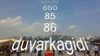 DUVAR KAGIDI USTASI VE İSTANBULmp4 [upl. by Leumhs]