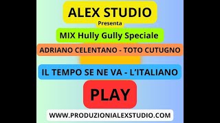 MIX HULLY GULLY  CELENTANO  CUTUGNO  INTANTO IL TEMPO SE NE VA  L’ITALIANO   PLAY  KARAOKE [upl. by Barron]