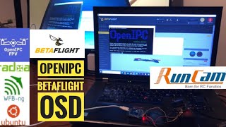 OpenIPC RunCam BetaFlight OSD [upl. by Yhtommit]