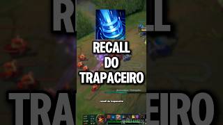 Recall do Trapaceiro leagueoflegends wildrift leagueoflegendsbrasil [upl. by Ateekram]