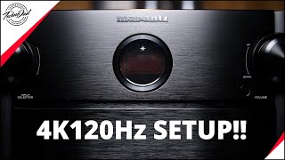 Marantz SR7015 Unboxing amp 4K120 8K Setup  Pre Amp Mode eARC amp Dolby Atmos Setup amp How to [upl. by Assilim895]