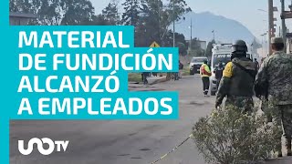 Explosión en fábrica de acero en Xaloztoc Tlaxcala deja al menos 12 muertos [upl. by Hait]