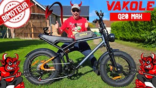 Vakole Q20 Max  Son BIMOTEUR 1500W Est Démoniaque  👹 Déballage et Test Complet  48V20AH [upl. by Gainor]