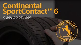 Continental SportContact™ 6  Il brivido del grip [upl. by Odine497]