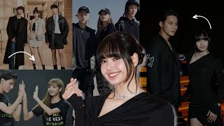 Exception to BLACKPINK’s Lisas Close Relationships with Male Idols No Criticism Received [upl. by Yahsed]