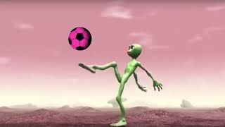 Learn colors with Green Alien Dame tu cosita FIFA Version 2050 with Colored Soccer Balls [upl. by Papp573]