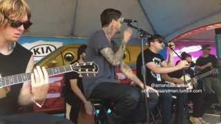 Of Mice amp Mens first acoustic set Warped Tour NY [upl. by Scarlet]