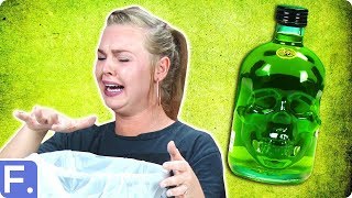 Irish People Try Absinthe For The First Time [upl. by Paymar]