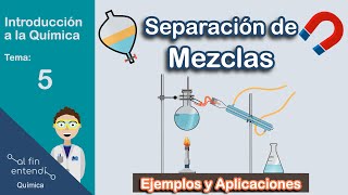 Métodos de Separación de Mezclas desde el laboratorio [upl. by Ridglea342]