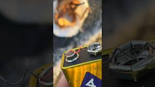 DIY Survival Battery Lighter prison lighter [upl. by Azitram]