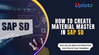 How to create Customer Master Data in SAP SD  SAP Sales and Distribution Online Tutorial  Uplatz [upl. by Keyes]