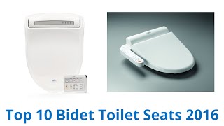 10 Best Bidet Toilet Seats 2016 [upl. by Anairdna]