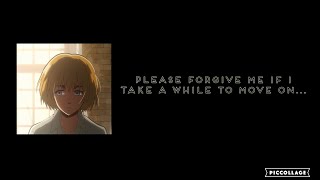 Fake It Til You Make It  ASMR  Armin Arlert x Yandere Listener Part II [upl. by Siahc385]