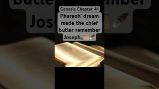 Bible Genesis Chapter 41Pharaohs dream made the chief butler remember Joseph shorts Genesis [upl. by Reltuc]